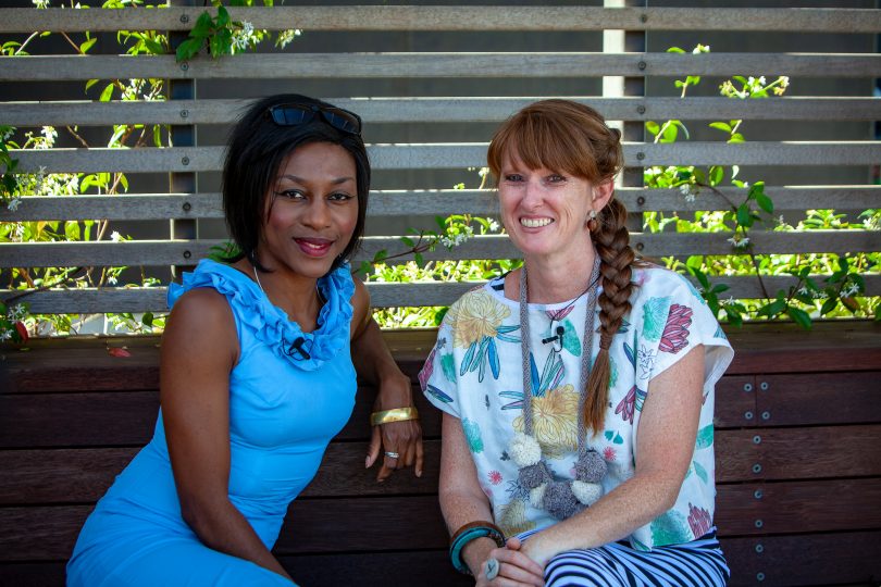 Nina Gbor and Kelli Donovan. Photo: George Tsotsos. 