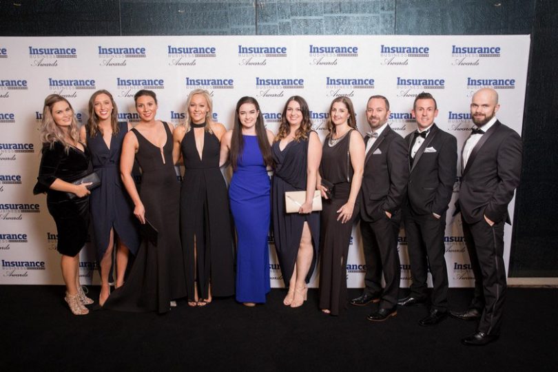 The allinsure team at last year's awards
