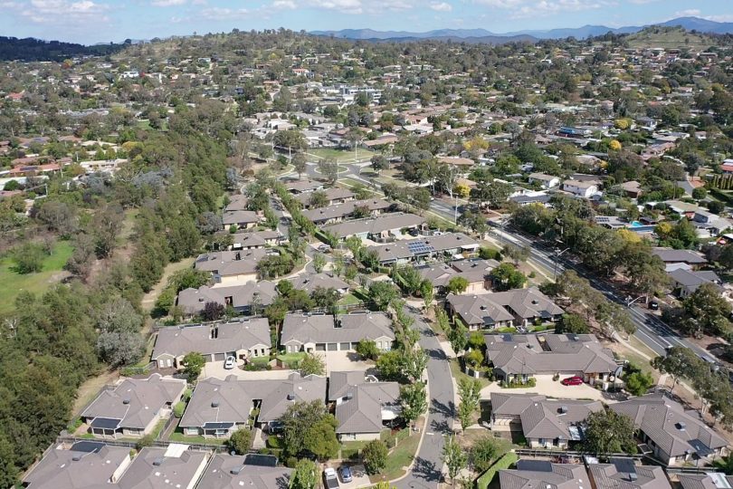 View of Weston Creek