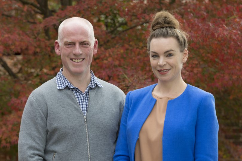 Castlepoint Systems' Gavin McKay and Rachael Greaves