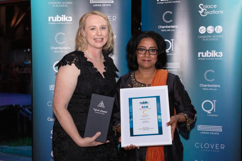 Angela Backhouse and Sunita Kumar