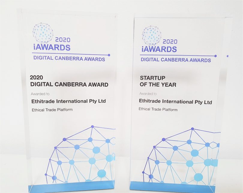 Two 2020 iAwards received by Ethitrade International.