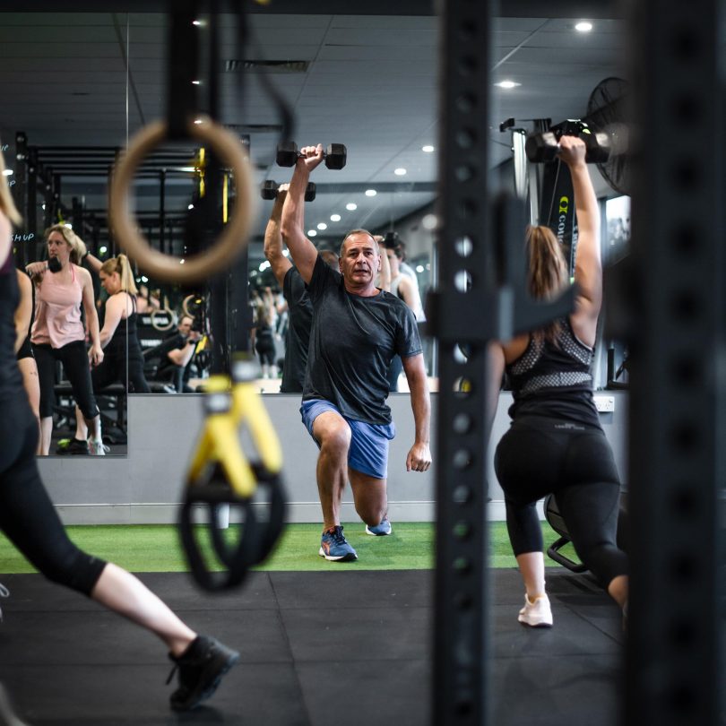 People working out at Club Lime gym