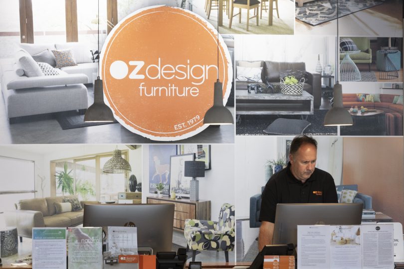 Peter Bond at OZ Design Furniture Fyshwick