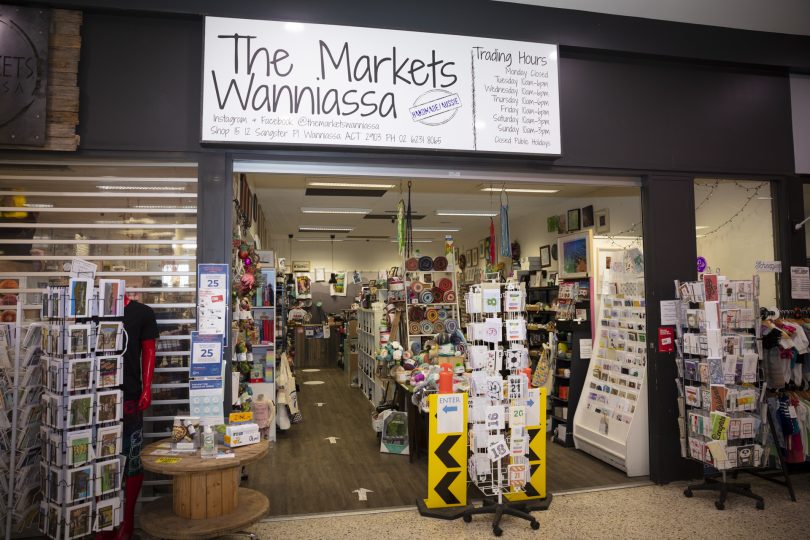 Exterior of The Markets Wanniassa