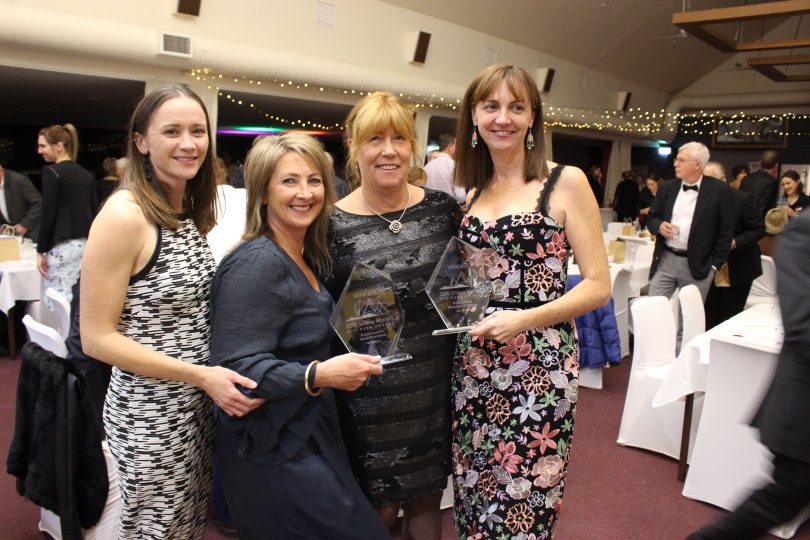 Janet McKay, Jo Davis, Donna Graf, Penny McLennon, TRC Toursim, Jindabyne. Photo: Ian Campbell,