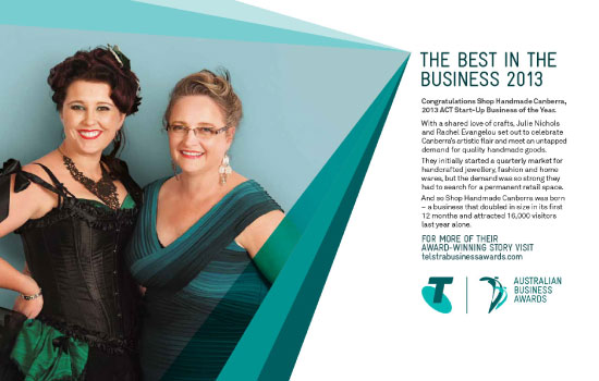Handmade Canberra is top start-up for 2013