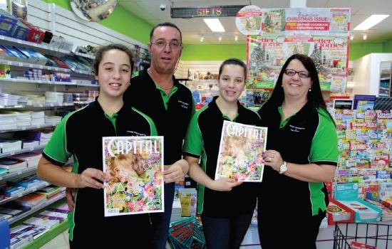 Always welcome at the Ainslie Newsagency & Post Office