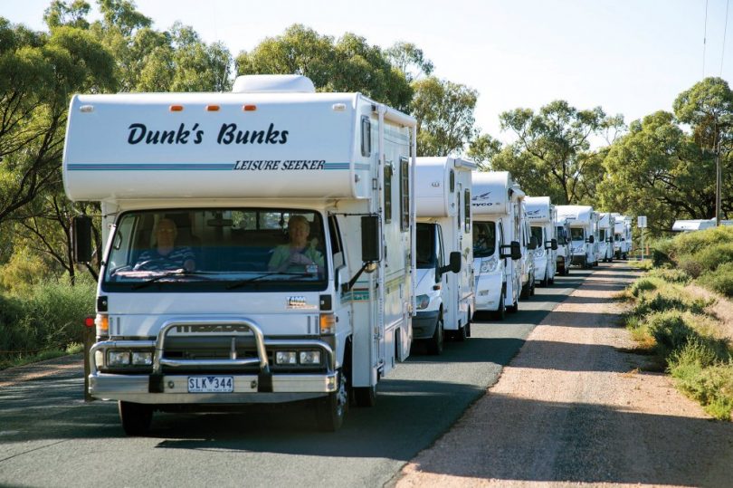 $100 million worth of recreational vehicles heading to Canberra