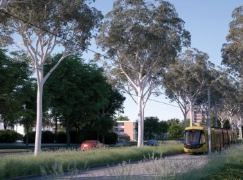 Light rail bound for Woden